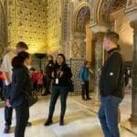 Guided tour in the Alcazar of Seville