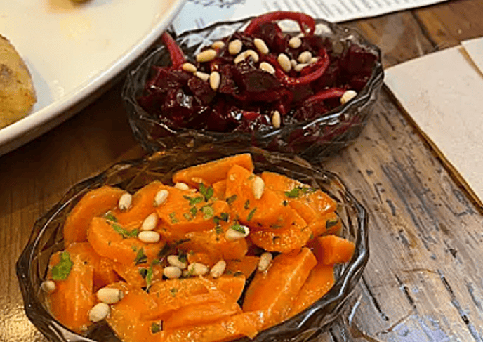 Grilled seasonal vegetables: carrots and the symbolism of abundance